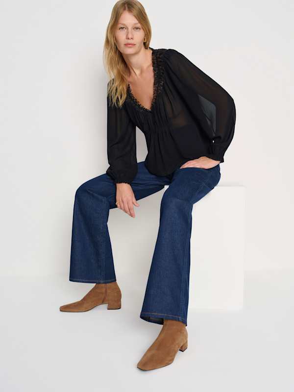 Rosina Ankle Boot - Cavalier Stretch Suede